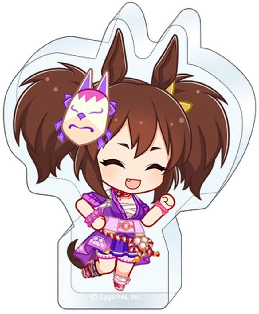 Inari One Korotto Acrylic Mini Figure - Umamusume Pretty Derby 'Korotto Acrylic Figure Collection: Ready, Set, Go! Vol.3' (Movic) Approx 6.5cm - Pre-owned