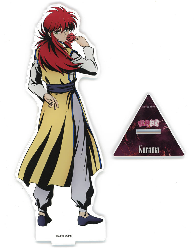 Kurama Acrylic Stand, Height Approx. 235 mm, Pre-owned - Yu Yu Hakusho