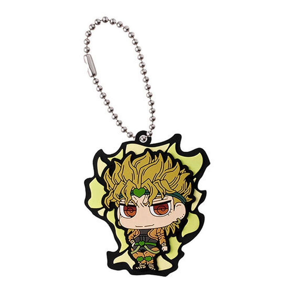 DIO Rubber Mascot Keychain from JoJo's Bizarre Adventure Rubber Mascot Collection 02 by Bandai