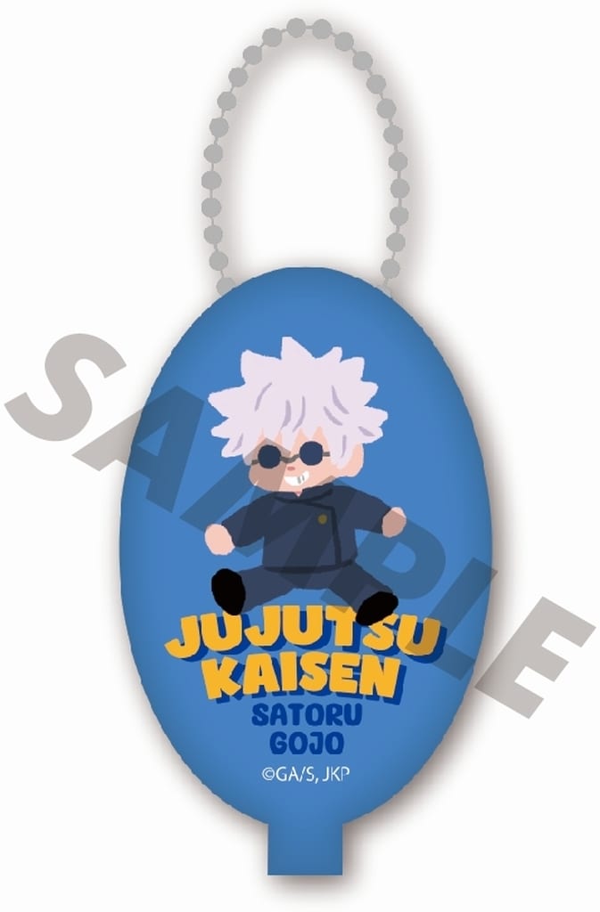 Satoru Gojo Rubber Coin Case - Jujutsu Kaisen Season 2: Hidden Inventory / Premature Death - MAW - Approx. 80 mm (Pre-owned), No. 01