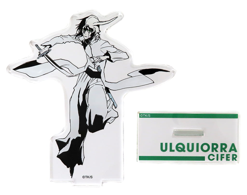 Ulquiorra Cifer Acrylic Stand - BLEACH THE LOCUS OF BRAVE × Yokohama Landmark Tower - Aniplex - Approx. 130 x 110 mm (Pre-owned)