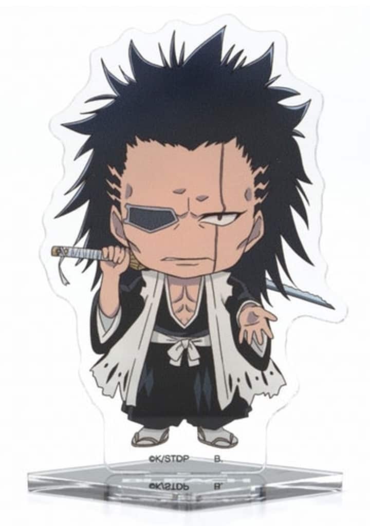 Kenpachi Zaraki Acrylic Stand - BLEACH: Thousand-Year Blood War Hapikuro! Vol.2 (Bandai, Approx. 47 x 73 mm)