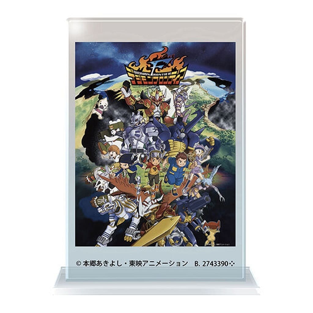 Digimon Frontier Digimon TV Anime Series Poster Acrylic Stand