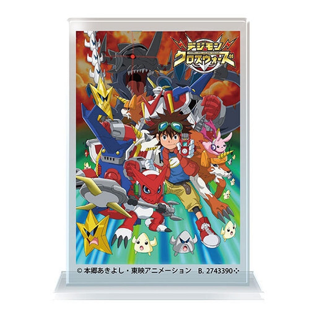 Digimon Xros Wars TV Anime Series Poster Acrylic Stand