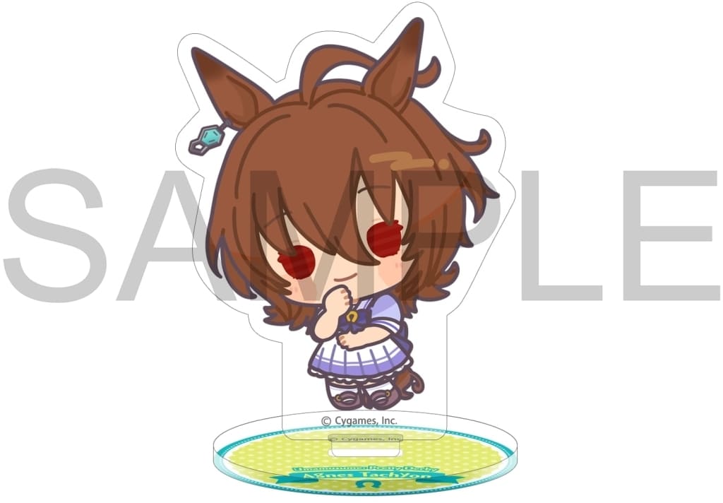 Agnes Tachyon Mini Acrylic Stand - Umamusume Pretty Derby Mini Acrylic Stand Collection Vol.6 (Movic, ~9.5×6.5cm) Pre-owned