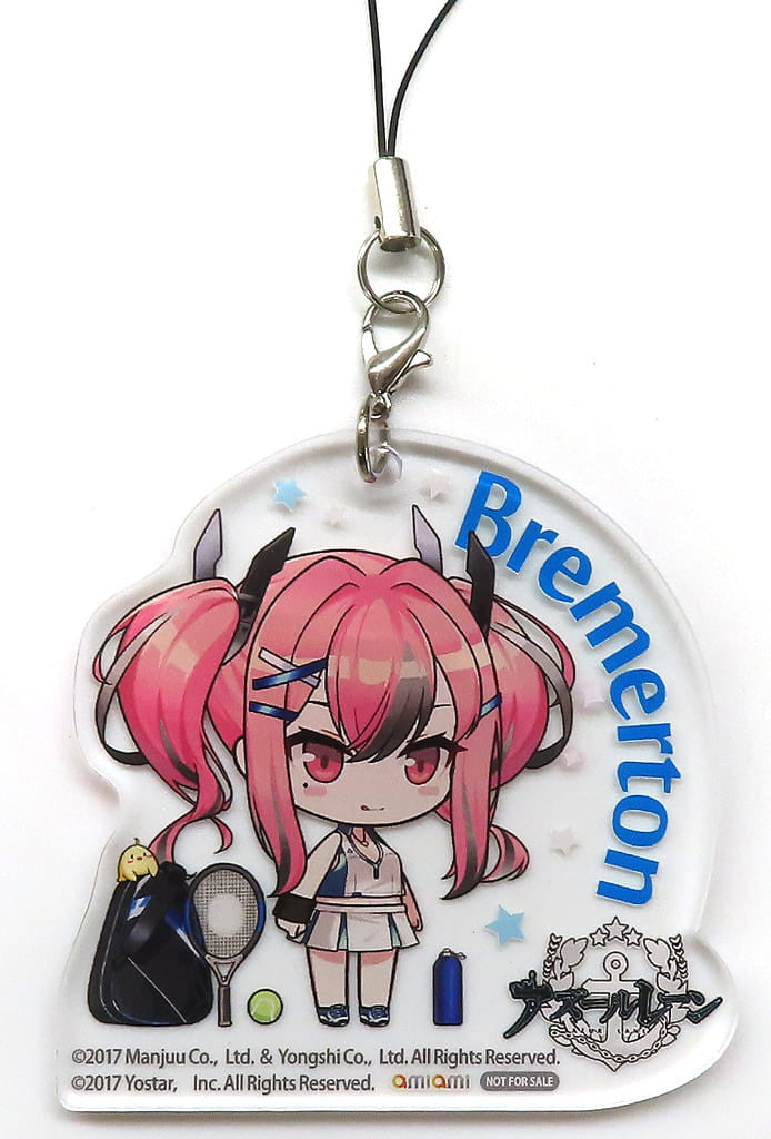 Azur Lane Bremerton Acrylic Strap Limited Purchase Bonus