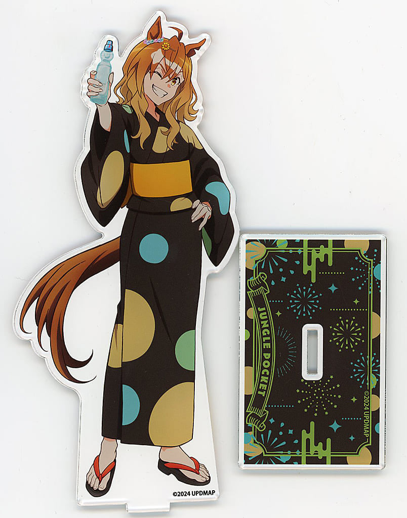 Jungle Pocket Acrylic Stand - Yukata Festival Ver. - Umamusume Pretty Derby – Beginning of a New Era (Approx. 77×169mm, Acrylic Base)