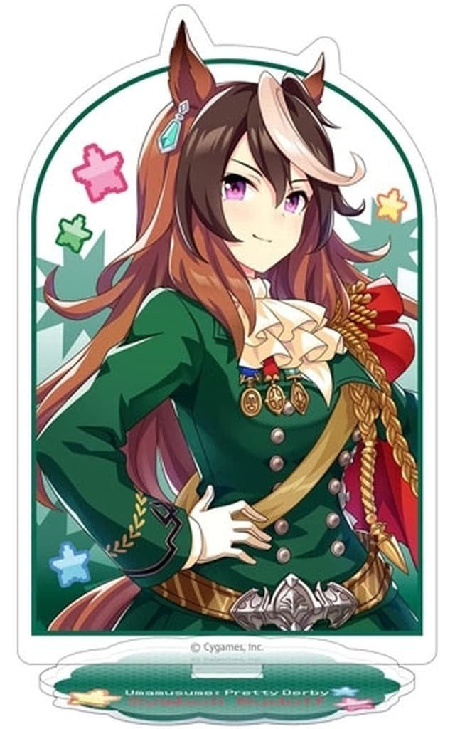 Symboli Rudolf Acrylic Stand - Umamusume: Pretty Derby Event Key Visual (Movic, Approx. 15cm, Pre-owned)