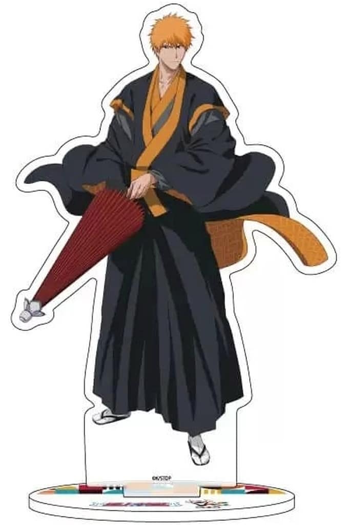 Bleach Ichigo Kurosaki Acrylic Stand, Pierrot 45th Anniversary