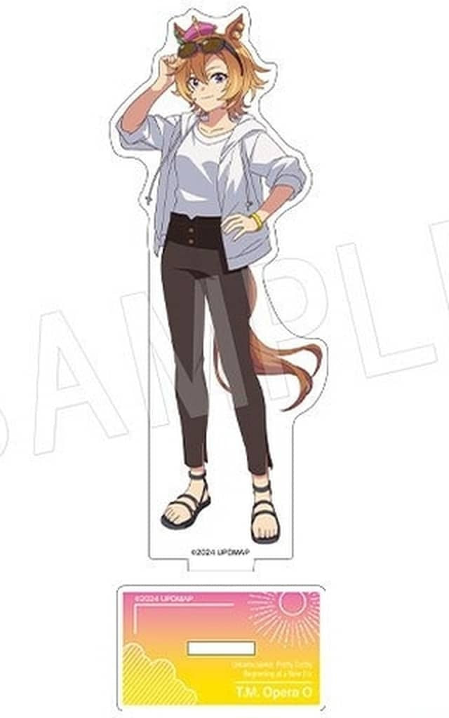 T.M. Opera O Acrylic Figure Stand - Summer Fest Ver. (Umamusume: Pretty Derby – Beginning of a New Era POP UP SHOP in Marui) 14cm (Pre-owned)