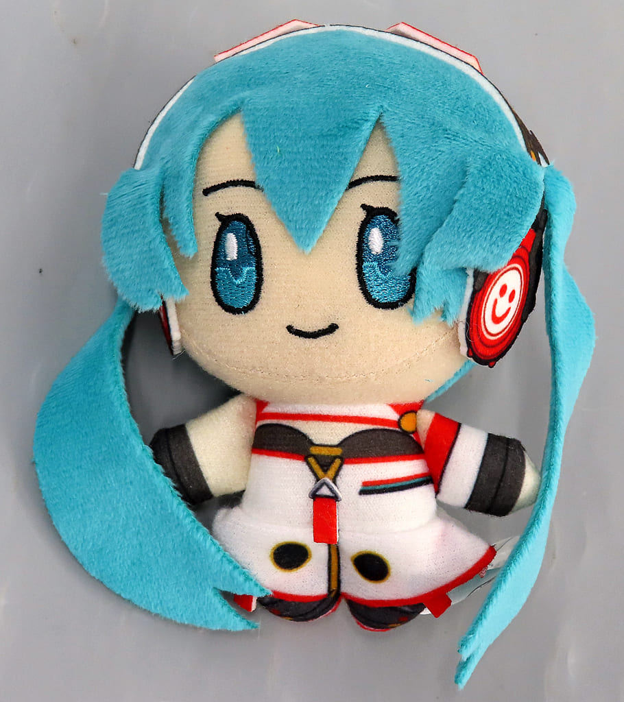 Hatsune Miku Racing ver. (2020) Mini Mascot Keychain — Hatsune Miku GT PROJECT 15th ANNIVERSARY! Lottery B Prize (Maker: Jurokuhoui) 100mm