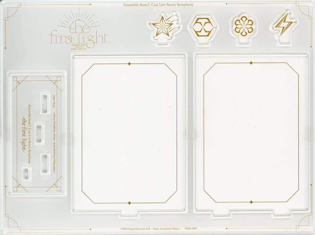 Ensemble Stars!! Acrylic Photo Card Stand Blu-ray BOX Bonus