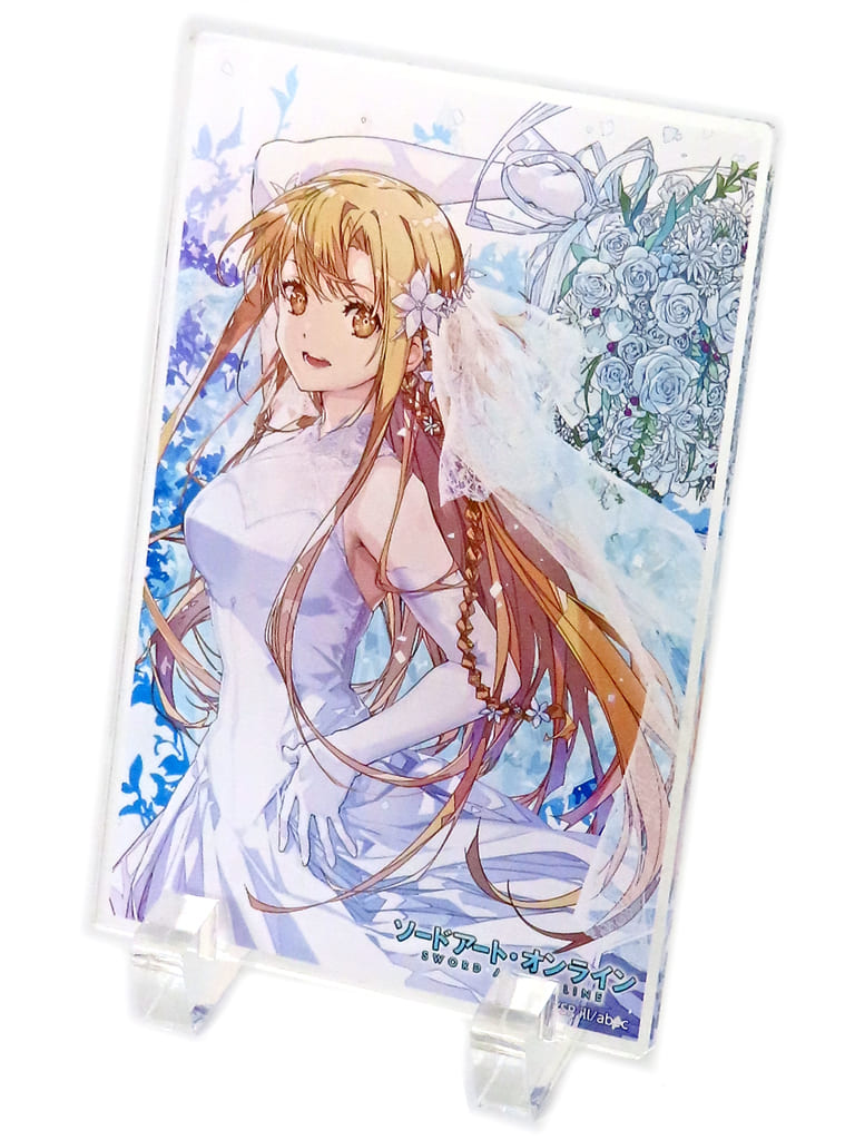 Asuna Acrylic Panel Sword Art Online 15th Anniversary Lottery B-1 Prize