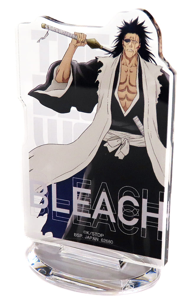 Kenpachi Zaraki Acrylic Stand - Ichiban Kuji BLEACH: Thousand-Year Blood War OP.2 E Prize (BANDAI SPIRITS, Length Approx. 7 cm)