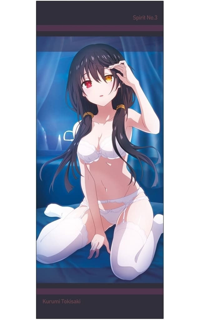 Kurumi Tokisaki Hybrid Face Towel - Date A Live V (Used, 84×35cm)