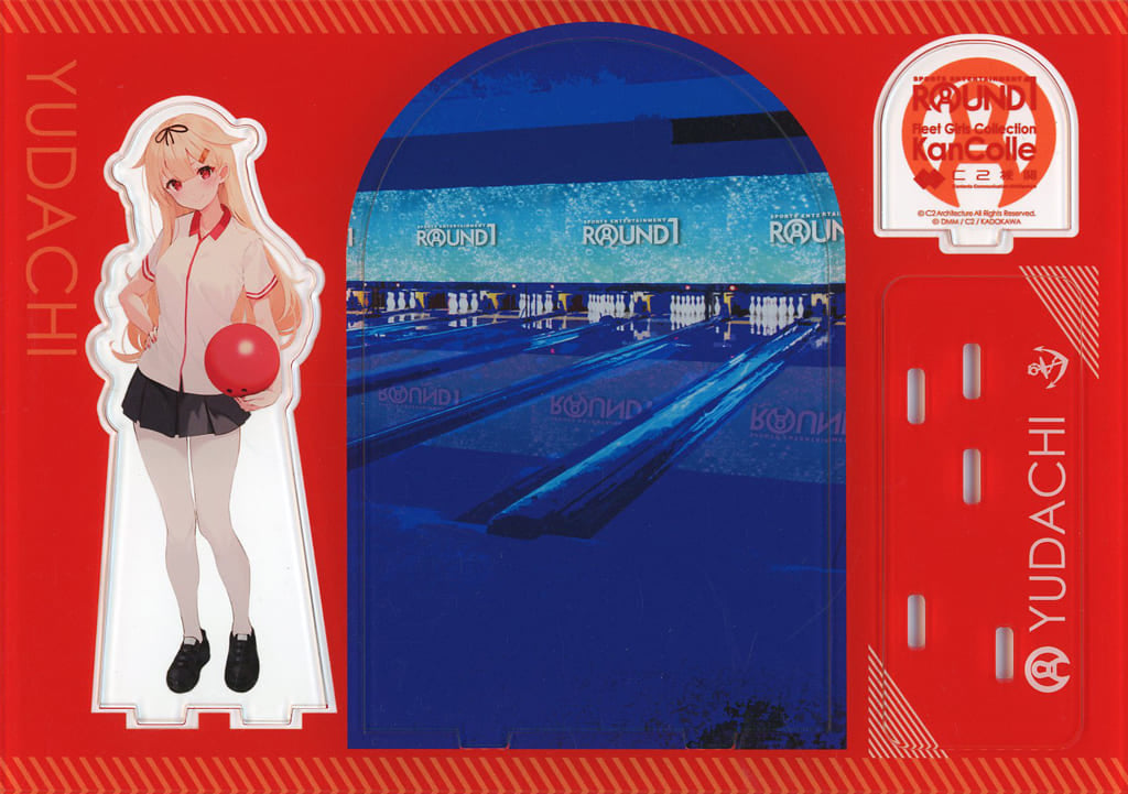 Yuudachi Mode Acrylic Diorama Stand KanColle x Round1 C Prize