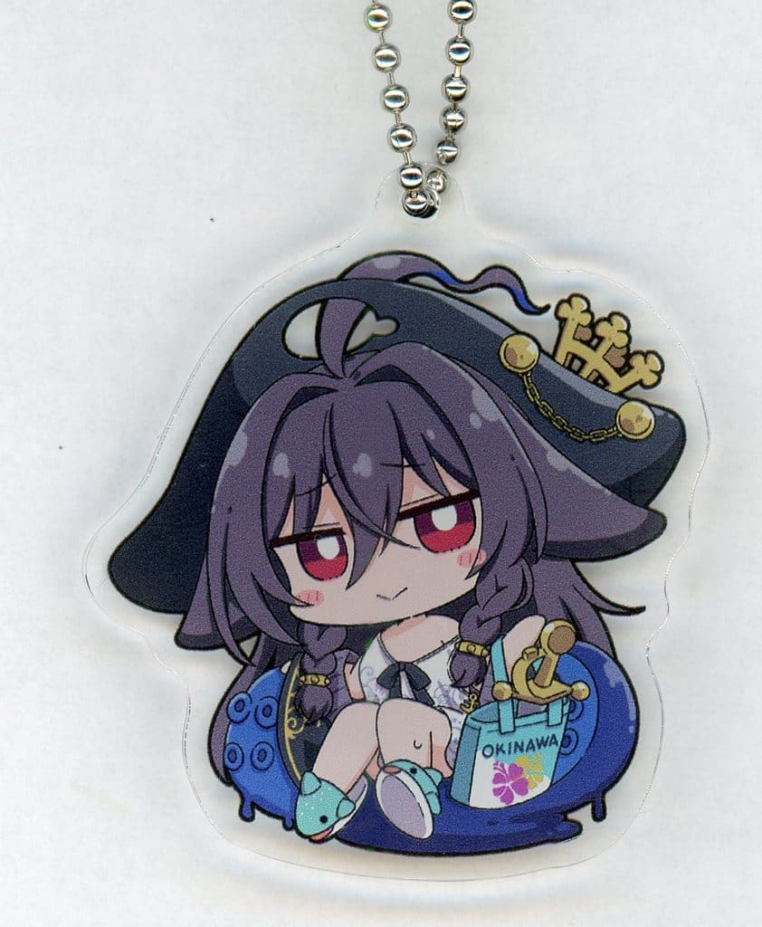 Azur Lane Azutabi in Okinawa Deformed Acrylic Keychain by LEGS, Approx. 60 mm