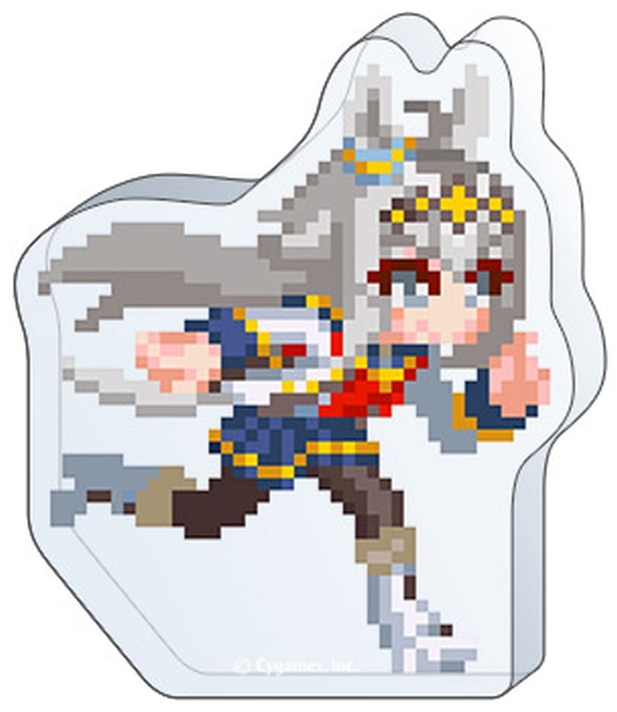 Oguri Cap Korotto Acrylic Mini Figure - Umamusume Pretty Derby Korotto Acrylic Figure Collection Nekketsu Hachamecha Daikanshasai! Vol.1 (Movic, Approx. 65mm) - Pre-owned