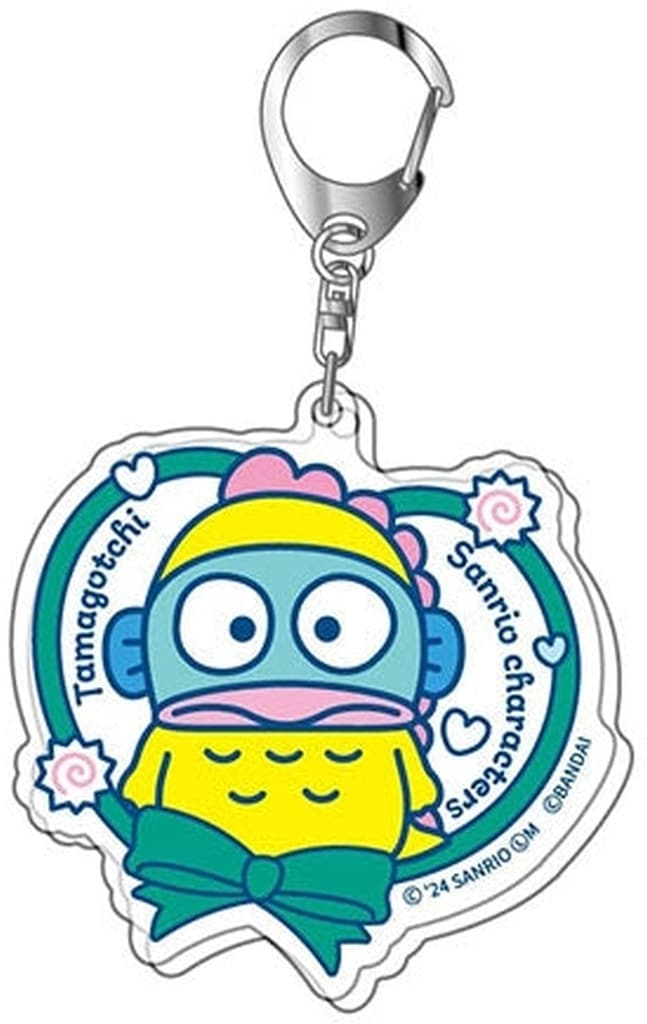 Hangyodon Acrylic Keychain Tamagotchi x Sanrio Characters, No. 6