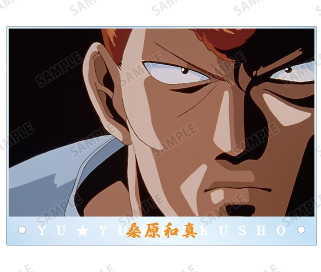 Kazuma Kuwabara A5 Acrylic Panel - Yu Yu Hakusho (ARMA BIANCA, Approx. 21 x 14.8 cm, Pre-owned)