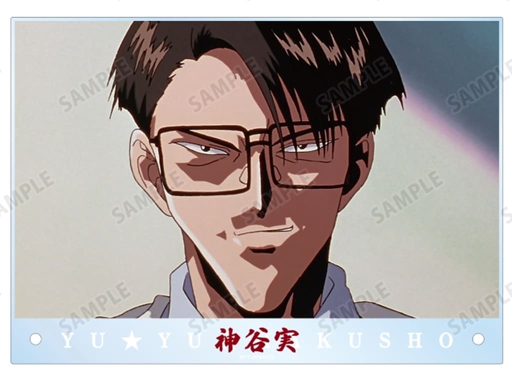 Minoru Kamiya A5 Acrylic Panel - Yu Yu Hakusho (ARMA BIANCA, Approx. 21 x 14.8 cm / 3mm) Pre-owned