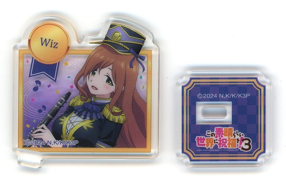 Wiz Mini Acrylic Stand Dreamy Kuji KonoSuba 3 Marching C Prize