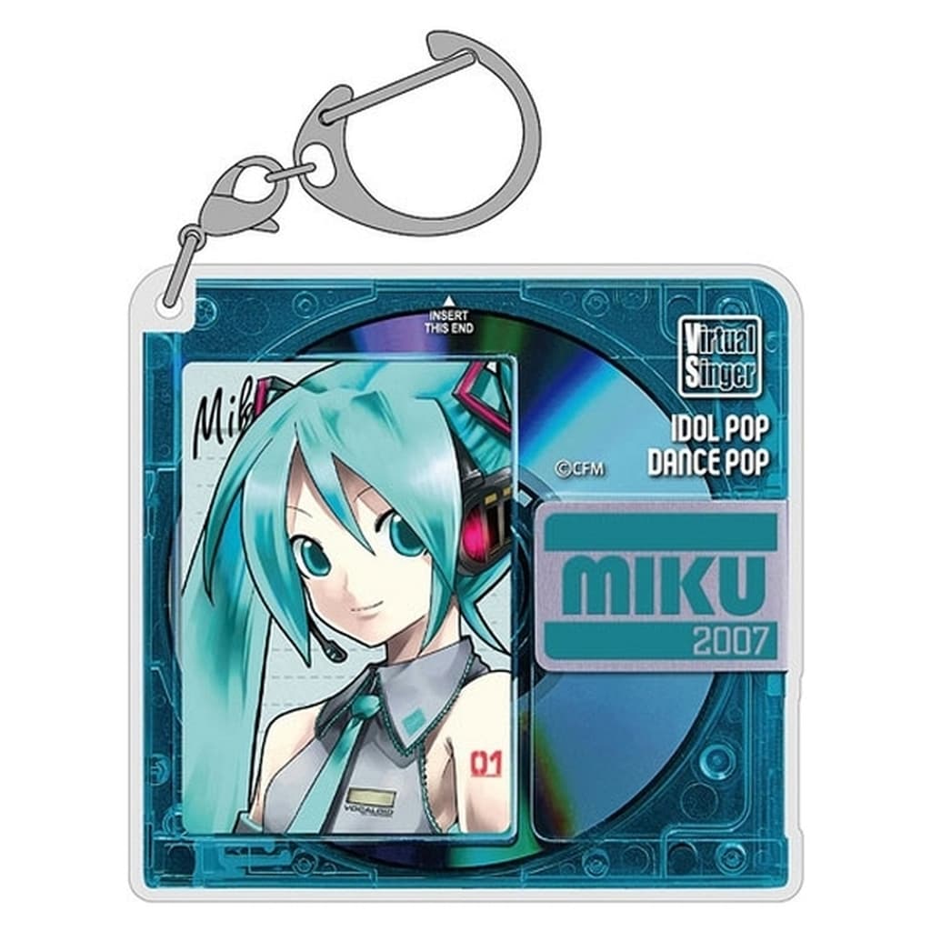 Hatsune Miku Acrylic Multi Keyholder (VOCALOID) - Cospa - Approx. 7cm (Pre-owned)