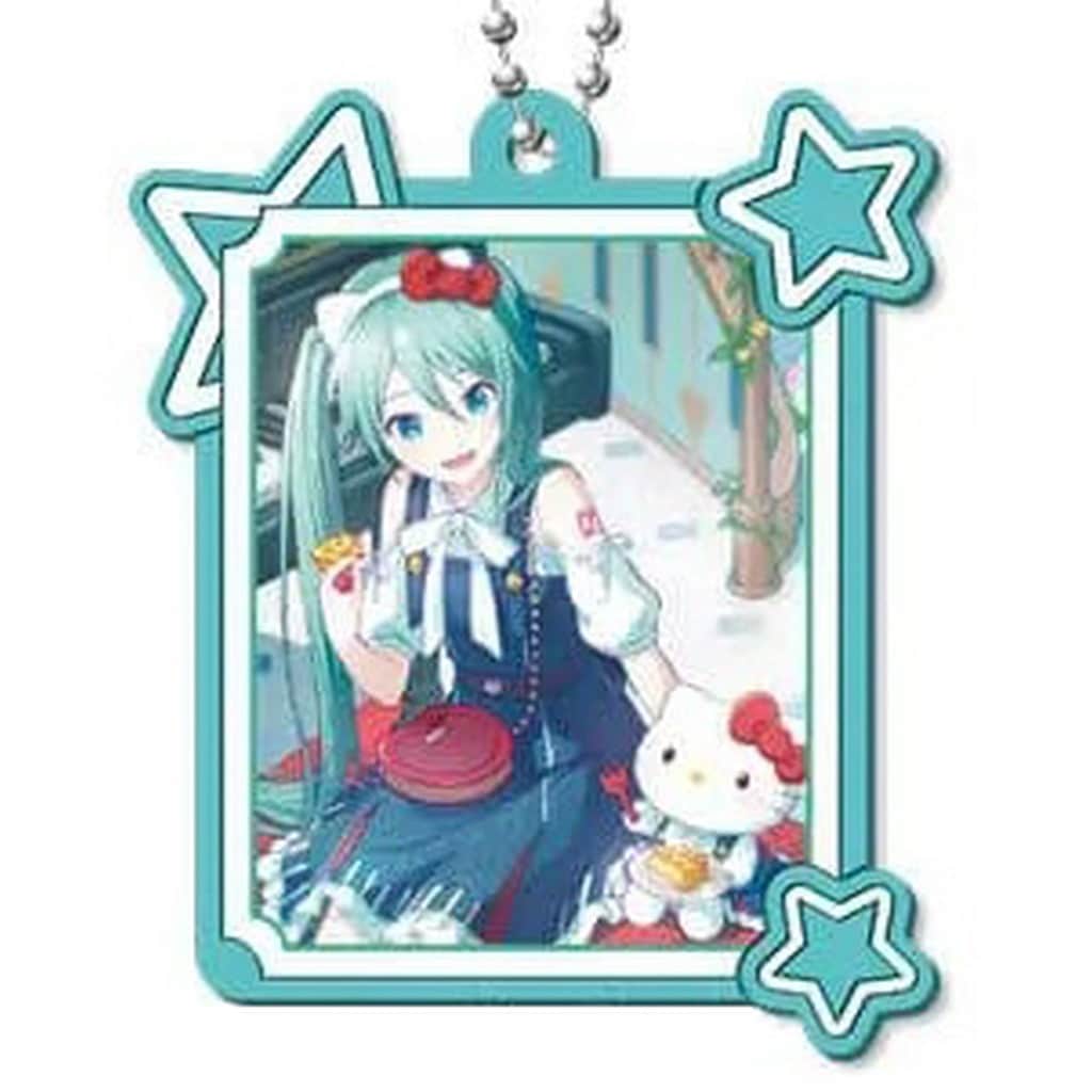 Hatsune Miku × Hello Kitty Capsule Rubber Keychain Collection Vol.3 - Sega Capsule Toy (Ball Chain Included)
