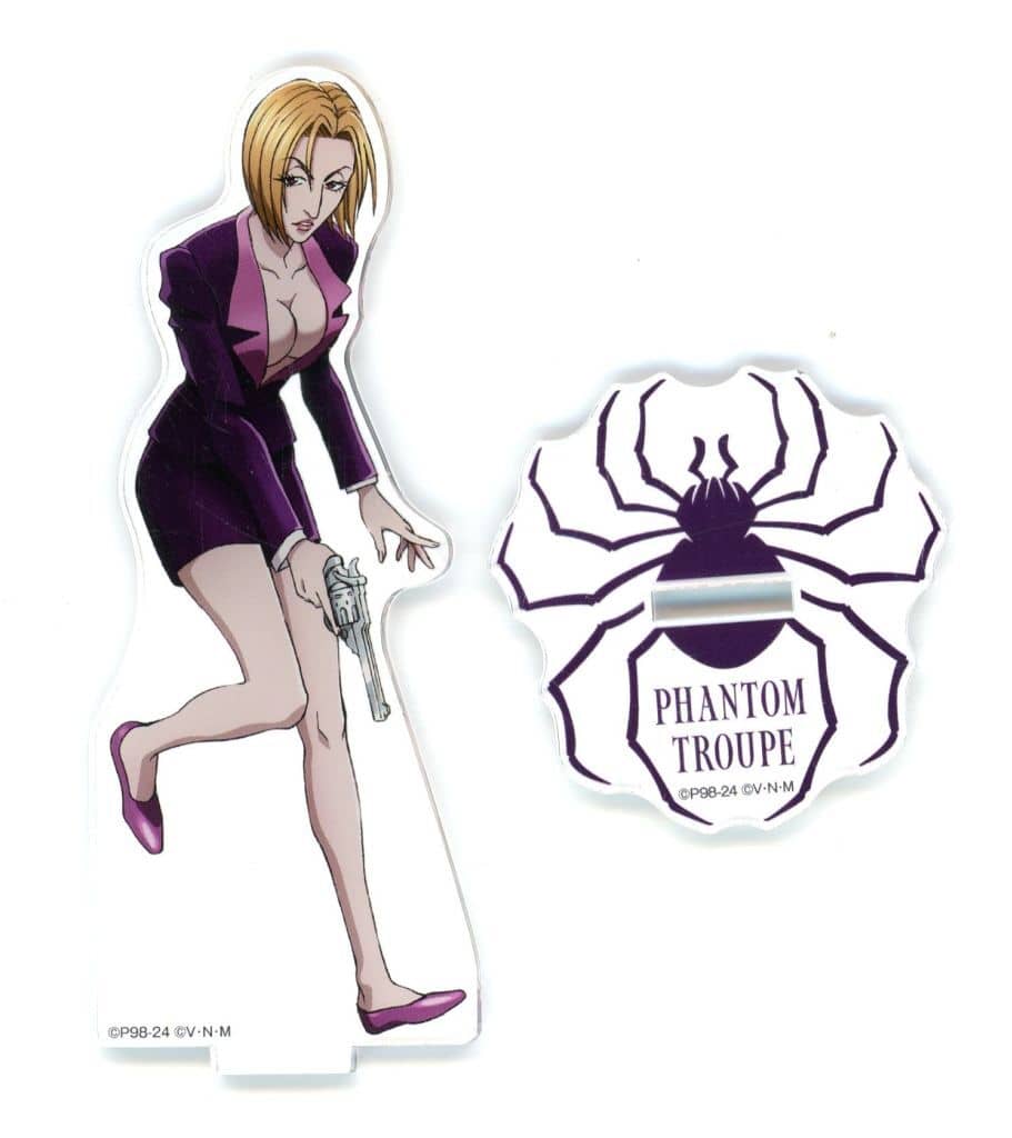 Pakunoda Acrylic Stand - HUNTER×HUNTER WEB Kuji 5 ~THE PHANTOM TROUPE~ D Prize (Approx. 150 mm, Acrylic, Pre-owned)