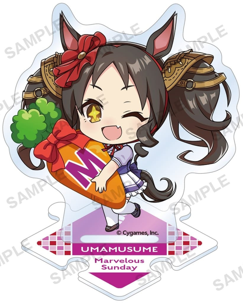 Marvelous Sunday Acrylic Stand - Umamusume Pretty Derby Trading Connectable Puchi Acrylic Stand Vol.4 (Bushiroad Creative) 67×69mm