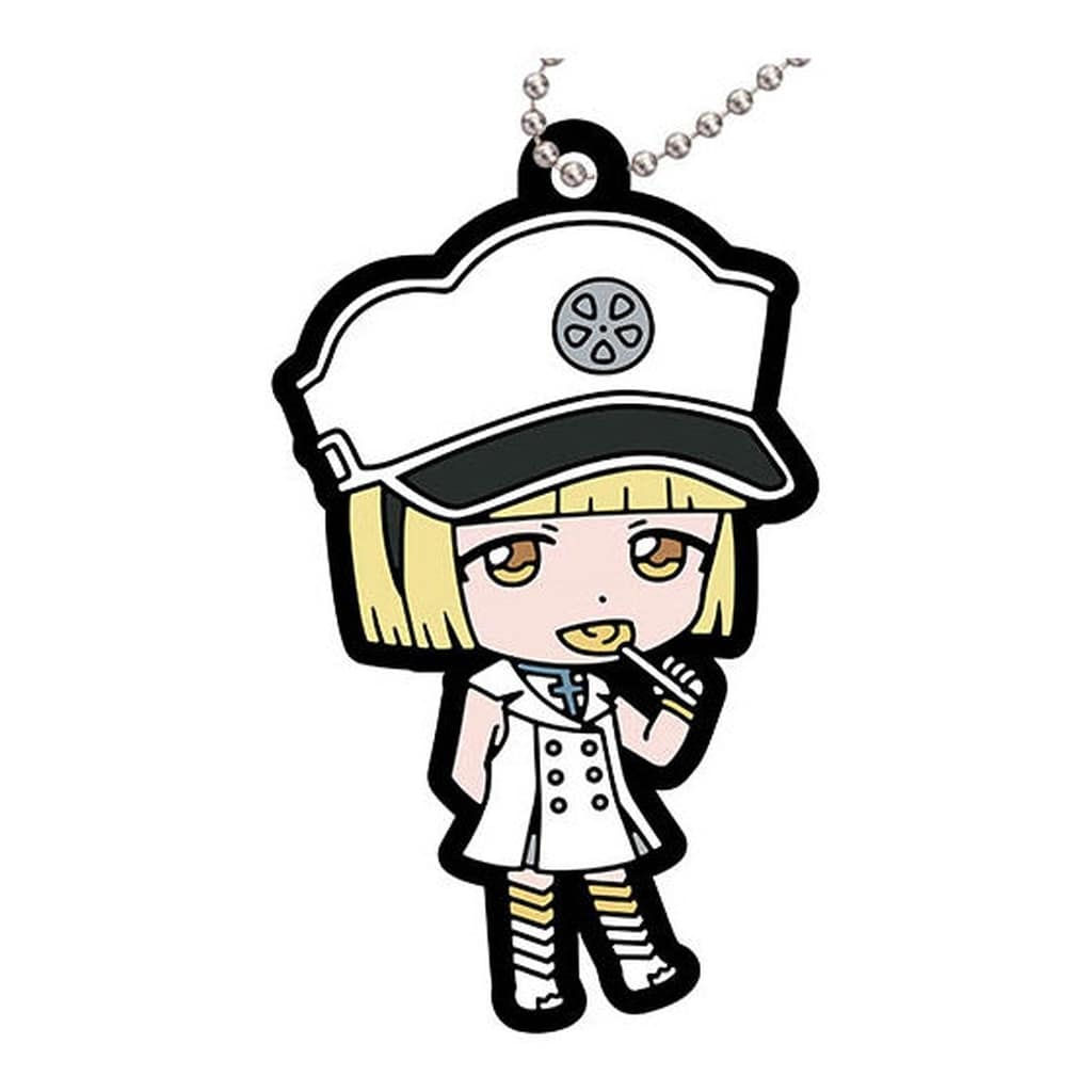 Liltotto Lamperd BLEACH: Thousand-Year Blood War Capsule Rubber Mascot 3 Keychain with Ball Chain by Bandai