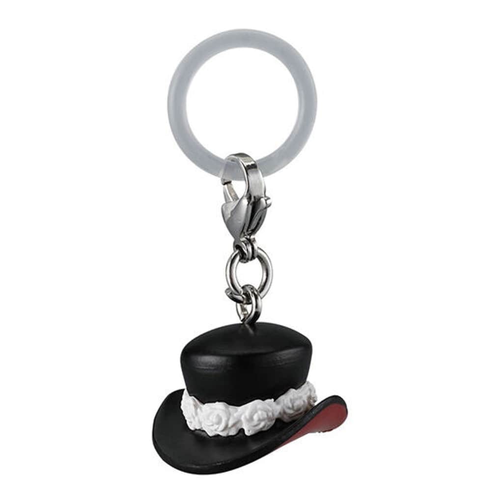 Perona Keychain Strap - One Piece Mejirushi Accessory 2 - Bandai - Approx. 3 cm (Pre-owned)