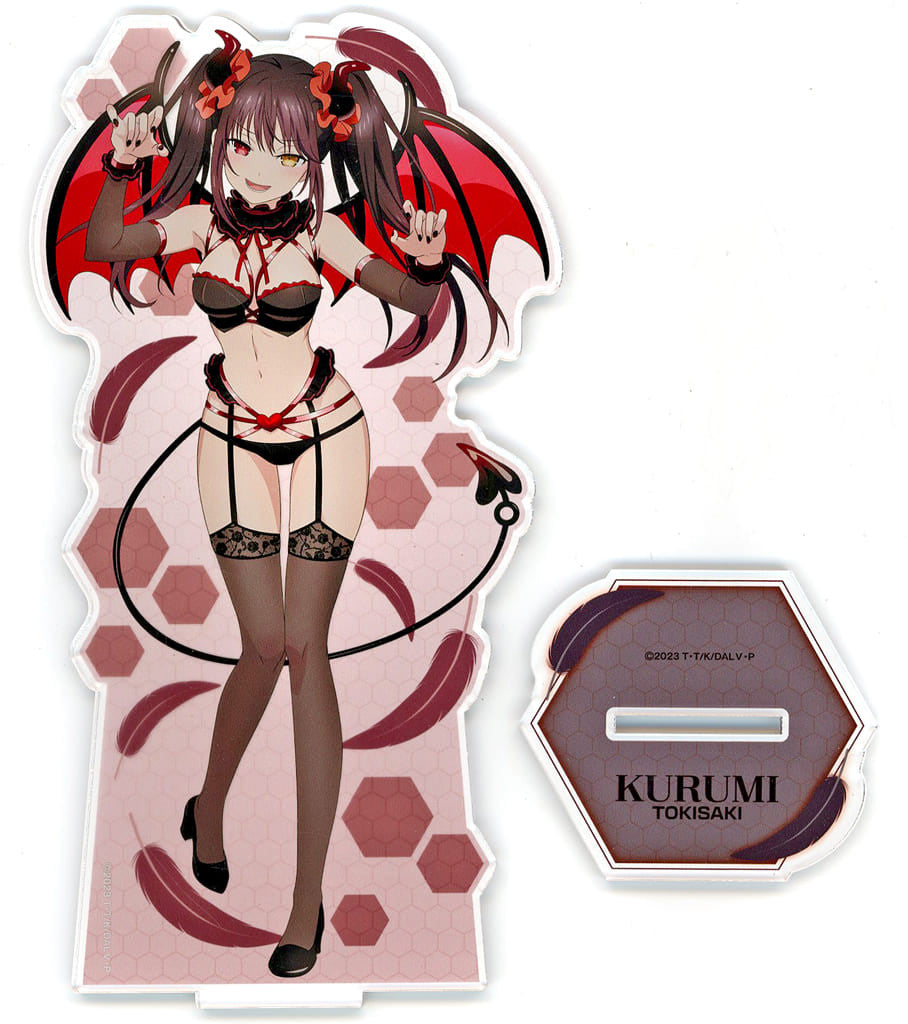 Kurumi Tokisaki Big Acrylic Stand - Date A Live V Gamers Fair (Height 19cm, Pre-
