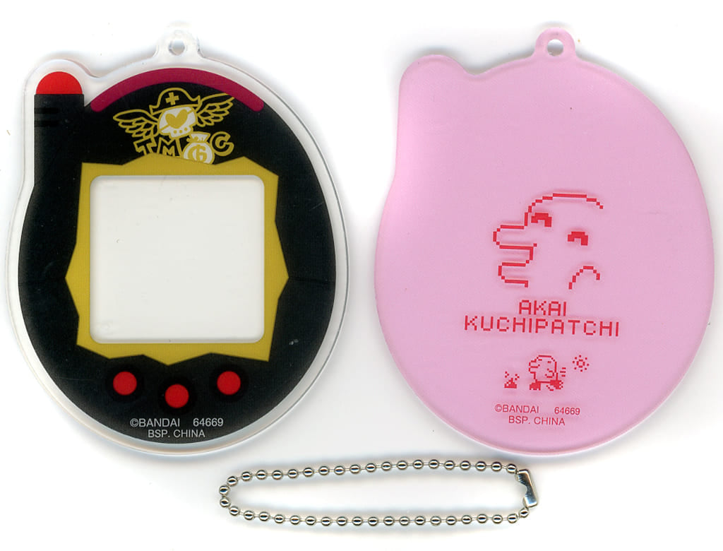 Kuchipatchi Tamagotchi Acrylic Charm Keychain Length Approx. 7 cm