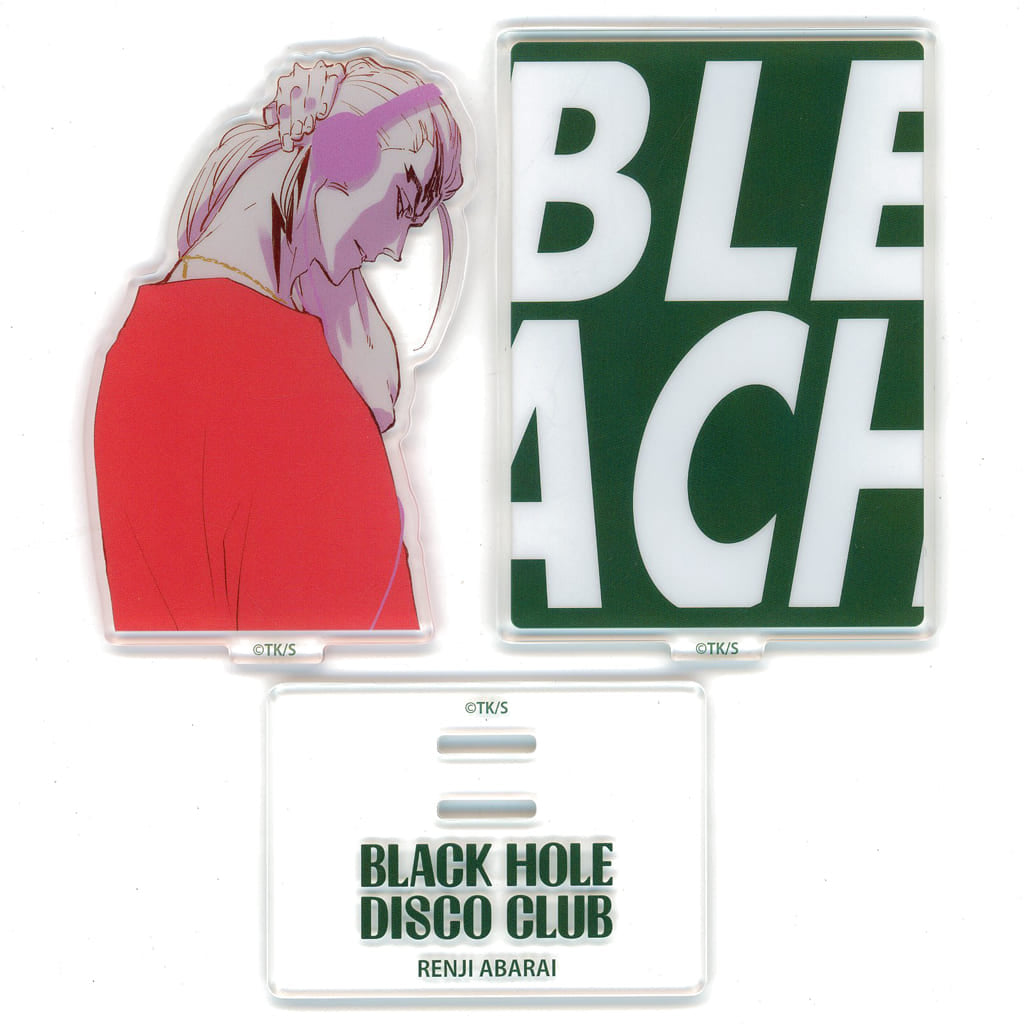 Renji Abarai Acrylic Stand - BLEACH BLACK HOLE DISCO CLUB Acrylic Stand (Approx. 70 x 100 x 3 mm) - Murakami Maker - Pre-owned