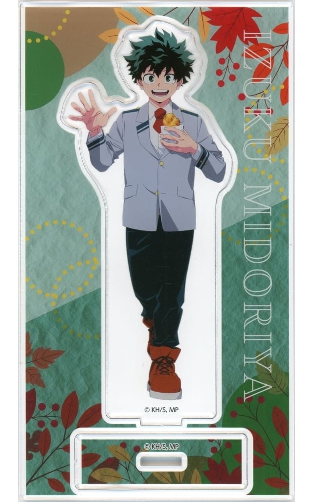 Izuku Midoriya Acrylic Stand - My Hero Academia × 7-Eleven Collaboration (Marimo Craft) Approx. 18 x 10 cm - Pre-owned