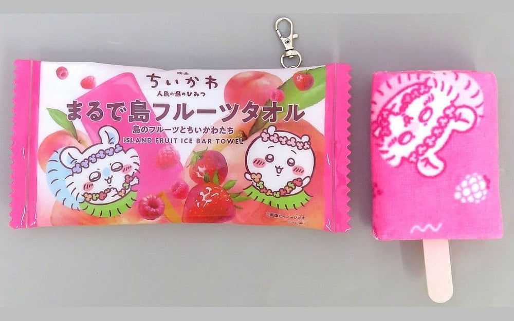 Chiikawa & Momonga Island Fruit Towel