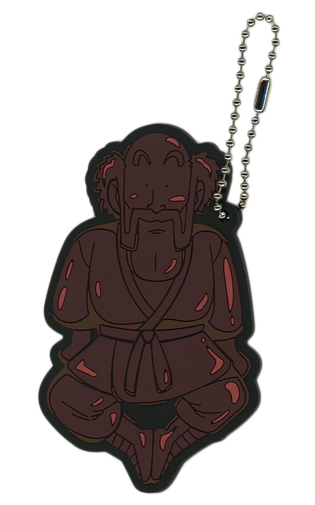 Mr. Satan Chocolate Rubber Strap G Prize from Dragon Ball VS Omnibus Ultimate by BANDAI SPIRITS, Used, Approx. 7–8.5 cm