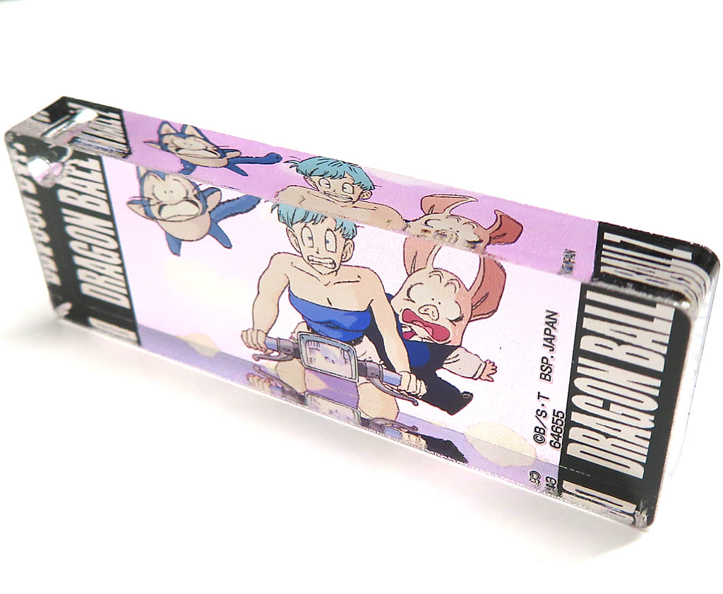 Puar, Bulma & Oolong Acrylic Charm I Prize - Ichiban Kuji Dragon Ball VS Omnibus ULTIMATE - Length Approx. 6.5 cm (BANDAI SPIRITS)
