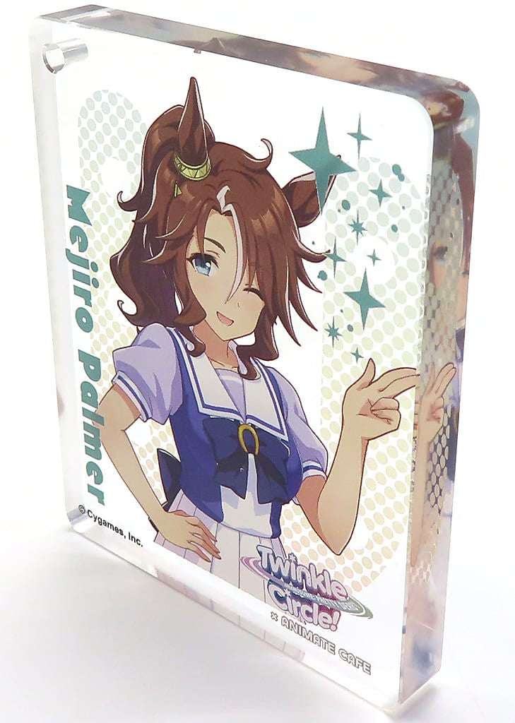 Mejiro Palmer Trading Acrylic Plate Keychain - Umamusume: Pretty Derby Twinkle Circle! Animate Cafe Osaka CoLotta Exclusive (Cygames) - 5.6×7×8 cm