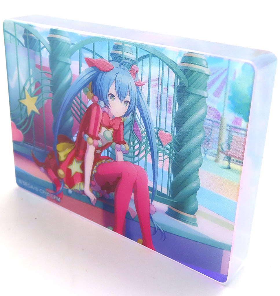 Hatsune Miku 'Shoboboboon' (Pre-Training) Movic Acrylic Stand - Project SEKAI: Colorful Stage! feat. Hatsune Miku Vol.49 (Approx. 6.8×4.9 cm)
