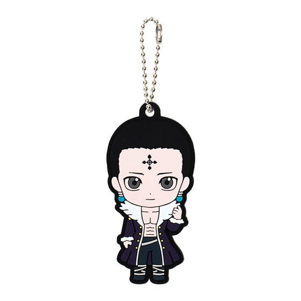 Chrollo Lucilfer Hunter x Hunter Capsule Rubber Mascot Vol. 5 Bandai Keychain