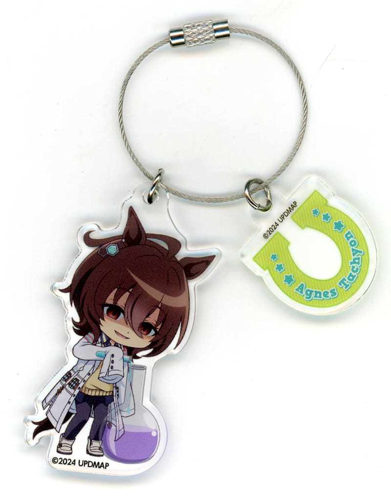 Agnes Tachyon Love it! Wire Acrylic Keychain – Umamusume Pretty Derby Movie