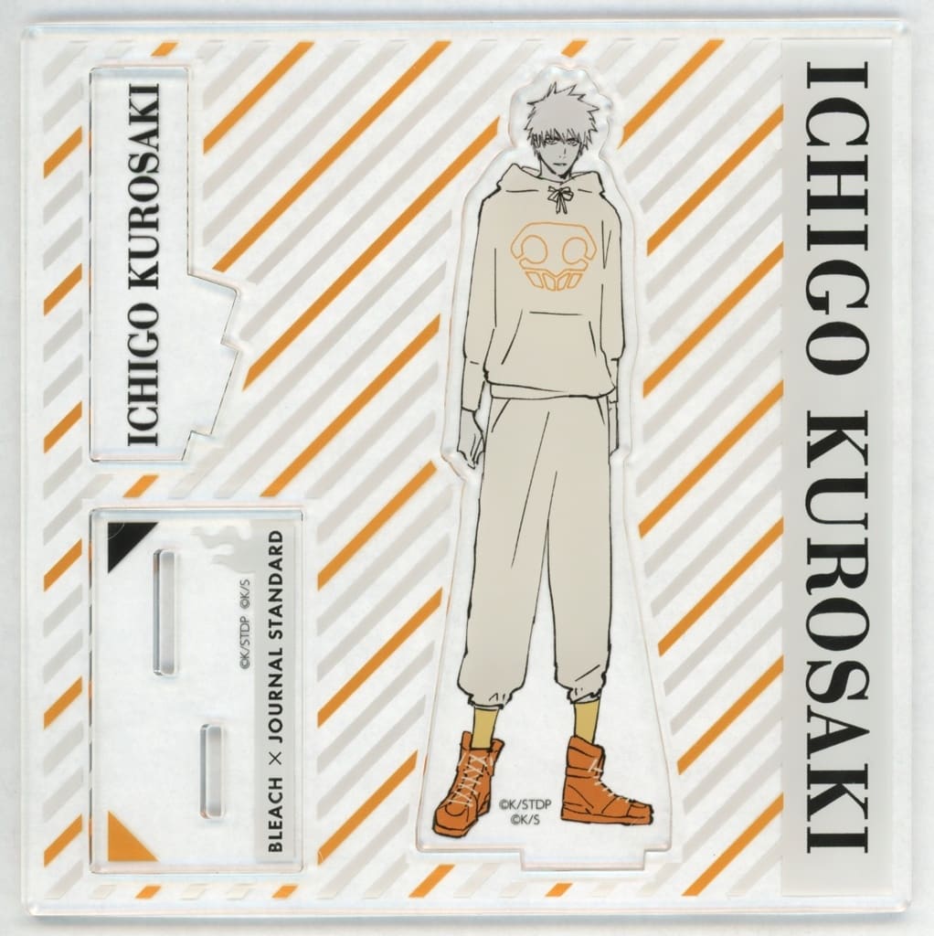 Ichigo Kurosaki Acrylic Stand - BLEACH x JOURNAL STANDARD Collaboration - Approx. 14 x 14 cm (Pre-owned)