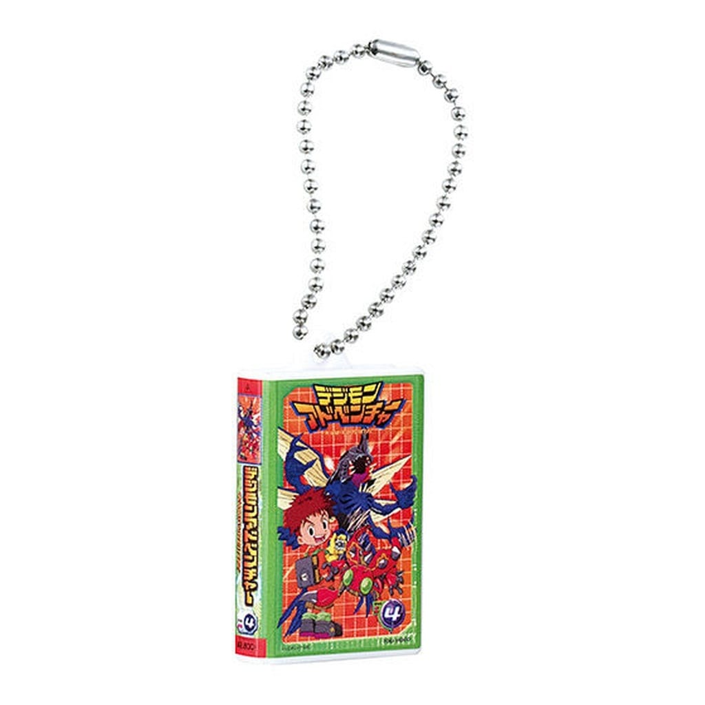 Digimon Adventure Video Tape Miniature Charm Collection