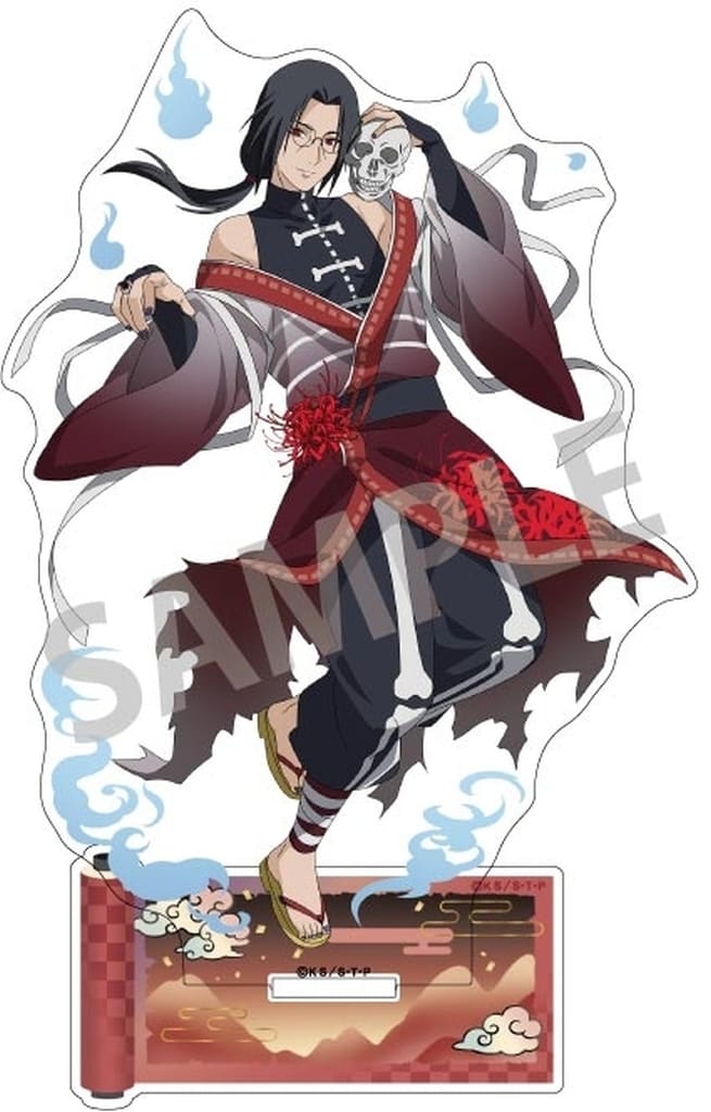 Itachi Uchiha Acrylic Stand - Naruto Shippuden (Kamio Japan) Pre-owned, Approx. 166 x 122 x 3 mm