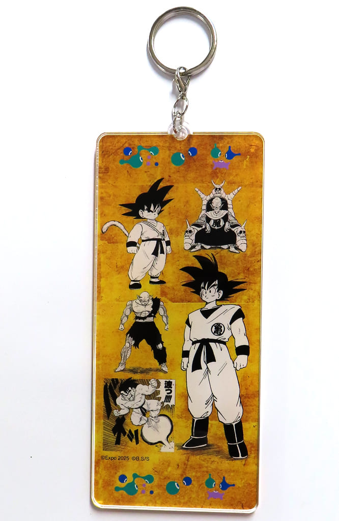 EXPO 2025 Osaka-Kansai Expo with Dragon Ball Large Acrylic Keychain - DNP (Approx. 60 x 135 mm) Pre-owned