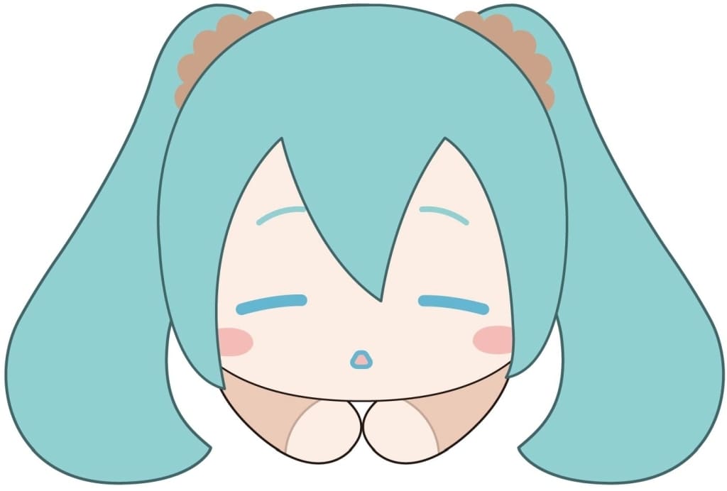 Hatsune Miku (Good Night) Hug Chara Plush Keychain - Hatsune Miku × Cinnamoroll Hug Chara Collection 3 - Max Limited - 9cm (Pre-owned)
