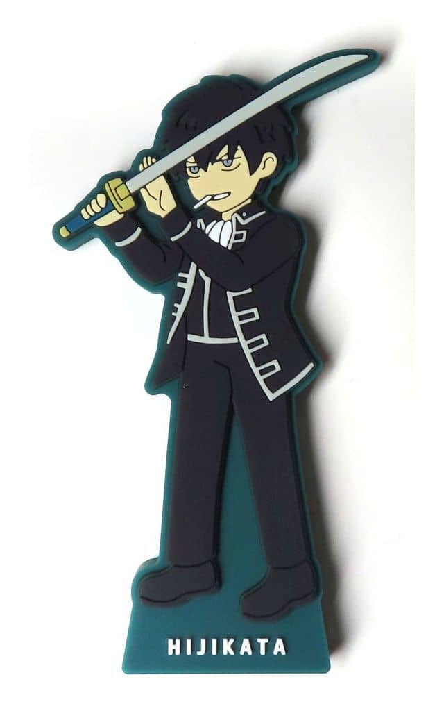 Toshiro Hijikata Rubber Stand from Gintama - Ichiban Kuji 20th Anniversary Exhibition H Prize, Approx. 6.5–9 cm, BANDAI SPIRITS