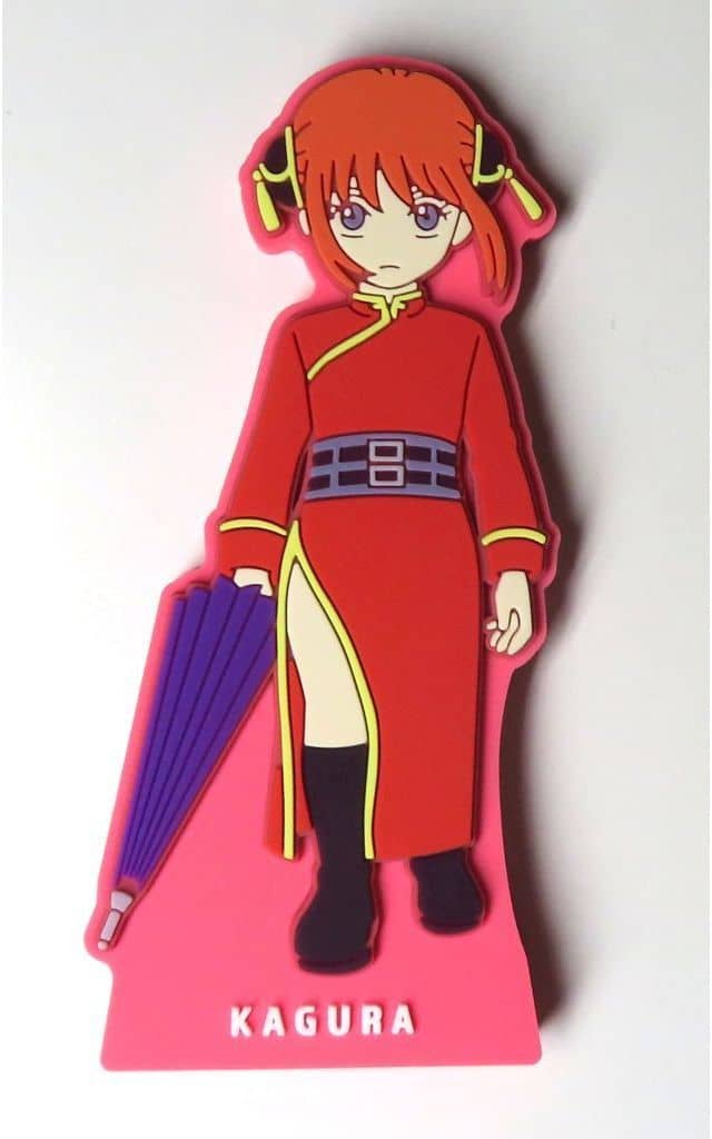 Kagura Rubber Standee Gintama 20th Anniversary Exhibition Character Visual Motif H Prize by BANDAI SPIRITS